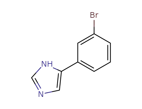 Molecular Structure of 53848-00-3 (4-(3-BROMO-PHENYL)-1H-IMIDAZOLE)