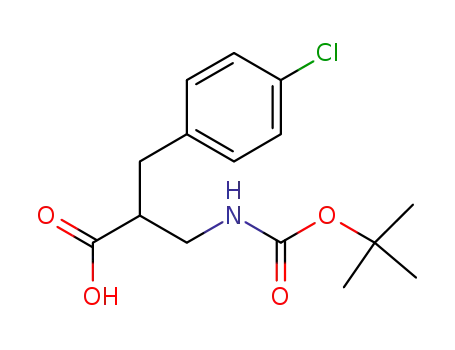 2-N-BOC-2-아미노메틸-3-(4-클로로-페닐)-프로피온산