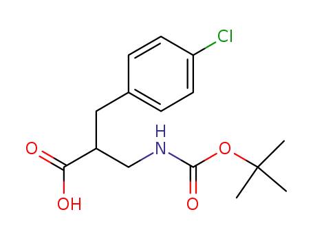 2-N-BOC-2-AMINOMETHYL-3-(4-CHLORO-PHENYL)-PROPIONIC ACID