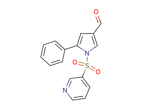 5-phenyl-1-(pyridin-3-ylsulfonyl)-1H-pyrrole-3-carbaldehyde