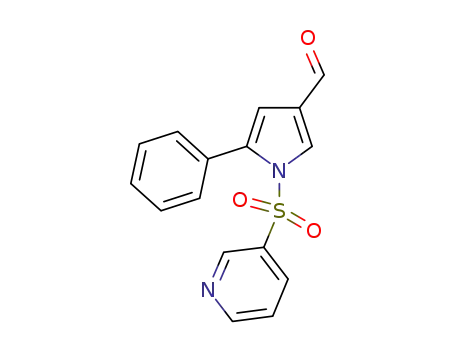 5-phenyl-1-(pyridin-3-ylsulfonyl)-1H-pyrrole-3-carbaldehyde