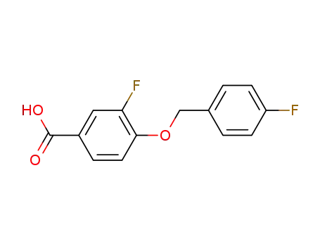 3-Fluoro-4-(4-fluoro-benzyloxy)-benzoic Acid