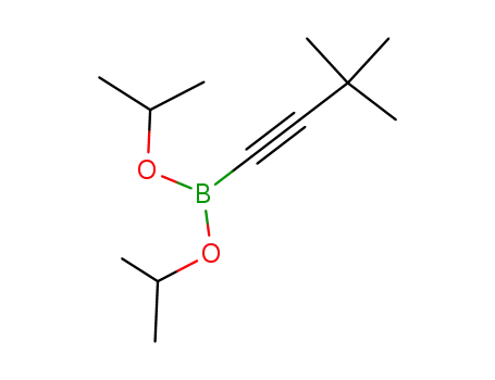 Molecular Structure of 121021-24-7 ((2-T-BUTYL-1-ETHYNYL)DIISOPROPOXYBORANE&)