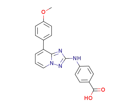 4-[8-(4-methoxy-phenyl)-[1,2,4]triazolo[1,5-a]pyridin-2-ylamino]-benzoic acid