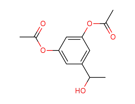 Molecular Structure of 847862-83-3 (1-(3,5-Diacetoxyphenyl)-1-ethanol)