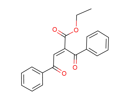Benzenepropanoic acid, b-oxo-a-(2-oxo-2-phenylethylidene)-, ethyl
ester, (E)-