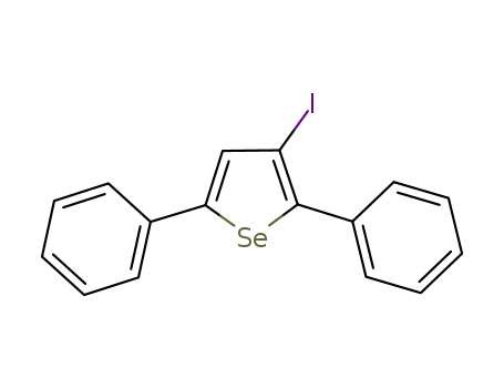 Molecular Structure of 950894-38-9 (2,5-diphenyl-3-iodoselenophene)