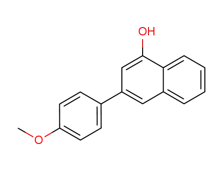 1-Naphthalenol, 3-(4-methoxyphenyl)-