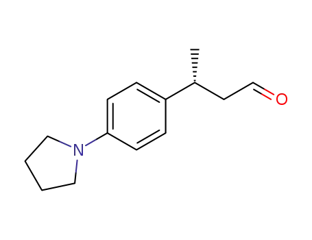(R)-3-(4-pyrrolidin-1-yl-phenyl)-butyraldehyde
