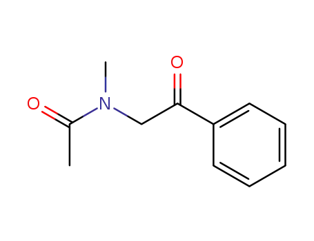 N-methyl-N-(2-oxo-2-phenylethyl)acetamide