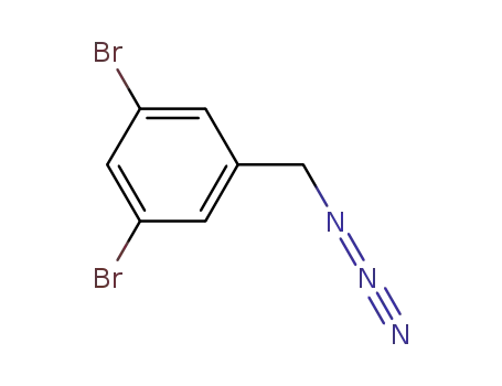 Molecular Structure of 823189-04-4 (Benzene, 1-(azidomethyl)-3,5-dibromo-)
