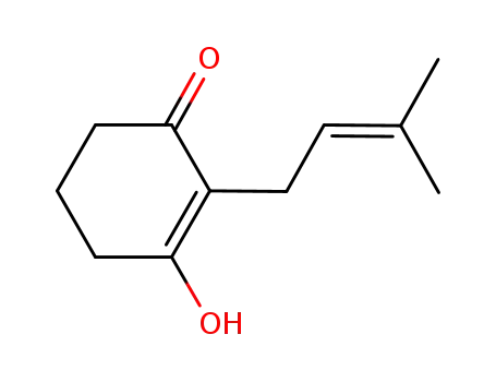 2-Cyclohexen-1-one, 3-hydroxy-2-(3-methyl-2-buten-1-yl)-