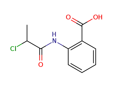 Benzoic acid, 2-[(2-chloro-1-oxopropyl)amino]-