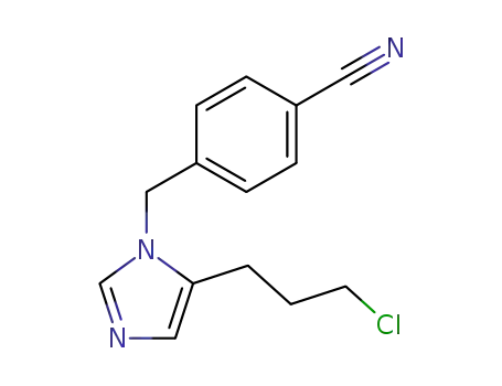 5-(3-chloropropyl)-1-<(4-cyanophenyl)methyl>-1H-imidazole