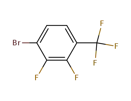 Molecular Structure of 247220-84-4 (2,4-DIFLUORO-5-(TRIFLUOROMETHYL)BROMOBENZENE)