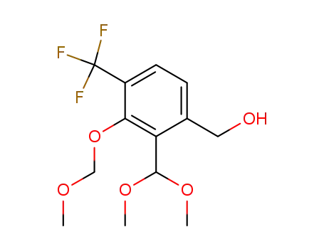 Benzenemethanol,
2-(dimethoxymethyl)-3-(methoxymethoxy)-4-(trifluoromethyl)-