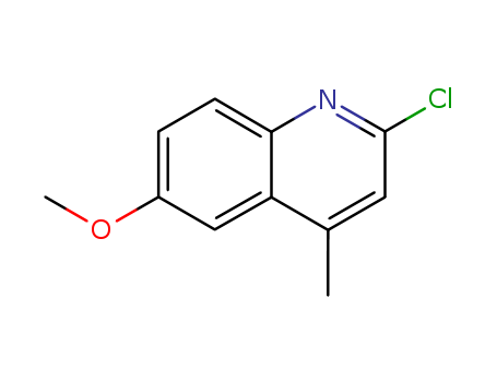 Quinoline, 2-chloro-6-methoxy-4-methyl-