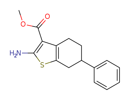 Best price/ 2-Amino-6-phenyl-4,5,6,7-tetrahydrobenzo[b]-thiophene-3-carboxylic acid methyl ester  CAS NO.119004-72-7