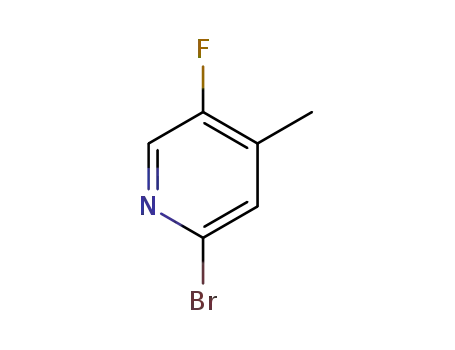 Molecular Structure of 885168-20-7 (2-BROMO-5-FLUORO-4-PICOLINE)