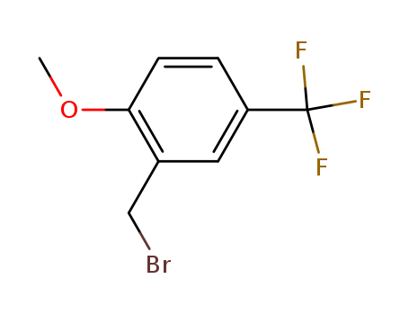 2-(bromomethyl)-1-methoxy-4-(trifluoromethyl)benzene cas no. 685126-88-9 98%