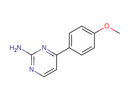 2-Amino-4-(4-methoxyphenyl)pyrimidine