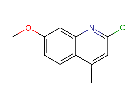 Quinoline,2-chloro-7-methoxy-4-methyl-