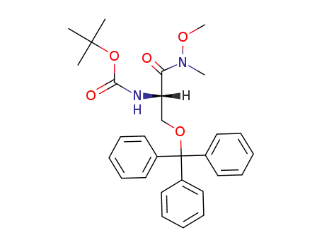 Boc-Ser(Trt)-N-methoxy-N-methyl amide