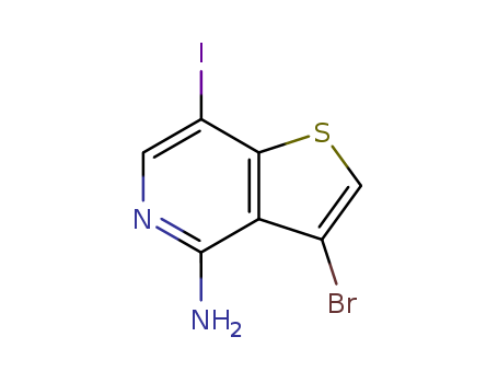 3-bromo-7-iodo-Thieno[3,2-c]pyridin-4-amine