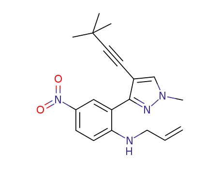 C<sub>19</sub>H<sub>22</sub>N<sub>4</sub>O<sub>2</sub>