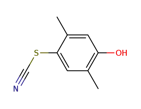 Thiocyanic acid, 4-hydroxy-2,5-dimethylphenyl ester