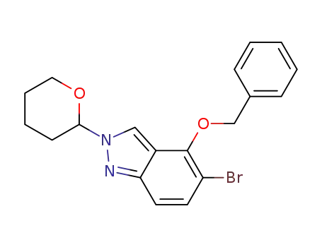 2H-Indazole, 5-bromo-4-(phenylmethoxy)-2-(tetrahydro-2H-pyran-2-yl)-
