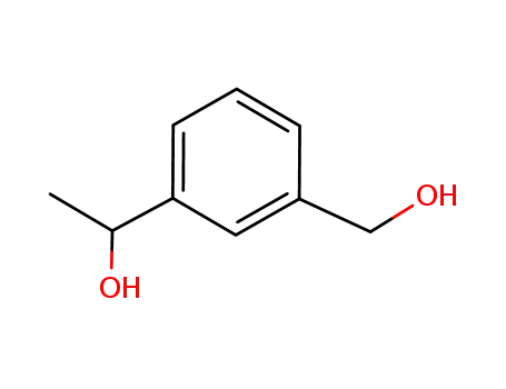 Molecular Structure of 1013027-15-0 (1-(3-(hydroxymethyl)phenyl)ethan-1-ol)