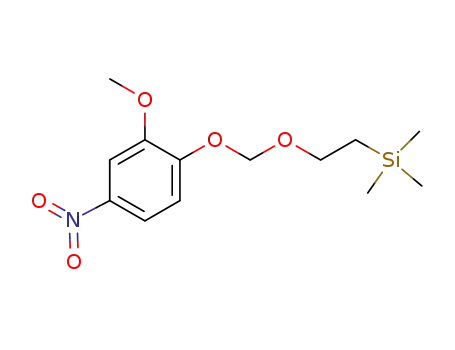 Silane, [2-[(2-methoxy-4-nitrophenoxy)methoxy]ethyl]trimethyl-