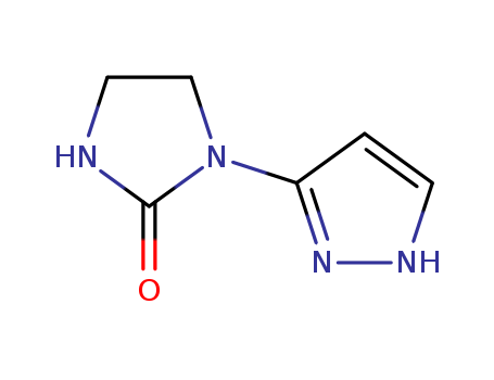 2-IMIDAZOLIDINONE,1-(1H-PYRAZOL-3-YL)-