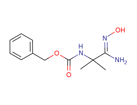 Benzyl [2-amino-2-(hydroxyimino)-1,1-dimethylethyl]carbamate