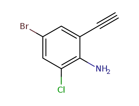 C<sub>8</sub>H<sub>5</sub>BrClN