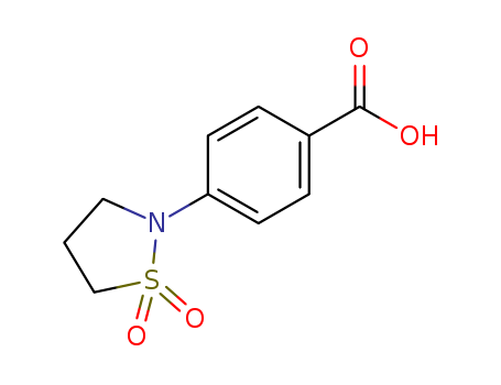 4-(1,1-DIOXIDOISOTHIAZOLIDIN-2-YL)BENZOIC ACID