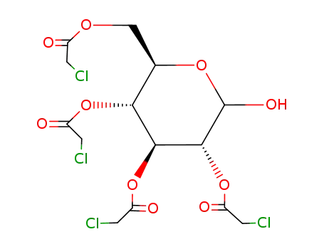 2,3,4,6-tetra-O-chloroacetyl-D-glucopyranose