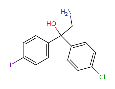 Benzenemethanol, a-(aminomethyl)-4-chloro-a-(4-iodophenyl)-