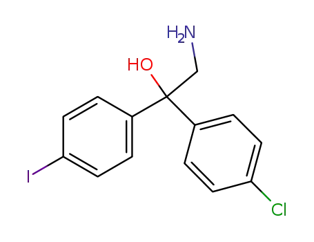 Benzenemethanol, a-(aminomethyl)-4-chloro-a-(4-iodophenyl)-