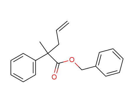 Benzeneacetic acid, a-methyl-a-2-propenyl-, phenylmethyl ester