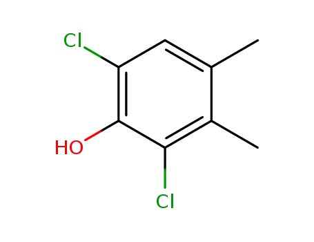 Molecular Structure of 1570-67-8 (2,6-Dichloro-3,4-dimethylphenol)