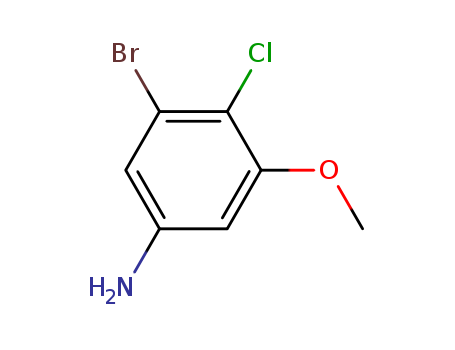 3-bromo-4-chloro-5-methoxyaniline