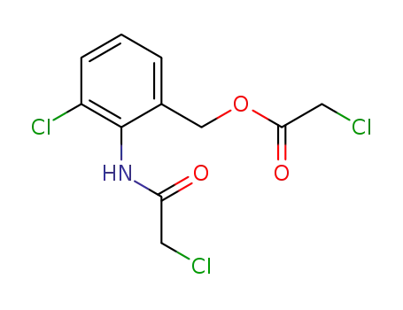 2-클로로아세트산 [3-클로로-2-[(2-클로로아세틸)아미노]페닐]메틸 에스테르