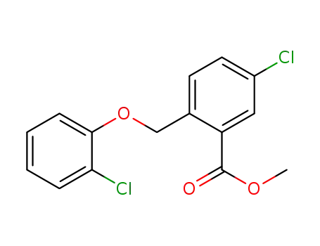 5-chloro-2-[(2-chlorophenoxy)methyl]-Benzoic acid methyl ester