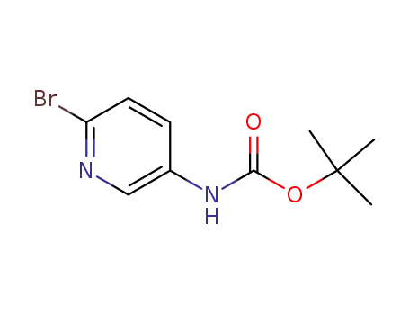 Molecular Structure of 218594-15-1 (2-BROMO-5-(TERT-BUTOXYCARBONYLAMINO)PYRIDINE)