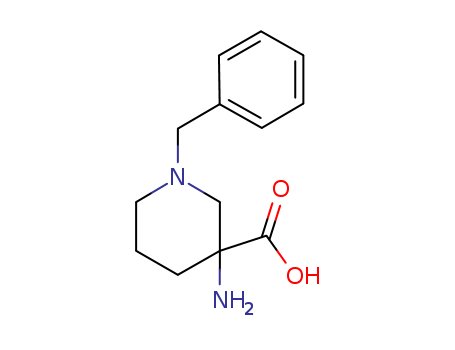 3-Piperidinecarboxylicacid, 3-amino-1-(phenylmethyl)-