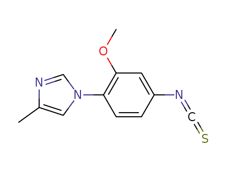 1-(4-isothiocyanato-2-methoxy-phenyl)-4-methyl-1H-imidazole