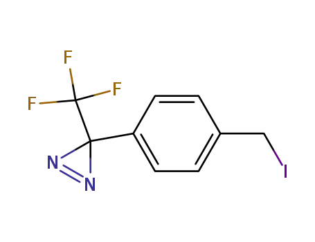 3H-Diazirine, 3-[4-(iodomethyl)phenyl]-3-(trifluoromethyl)-