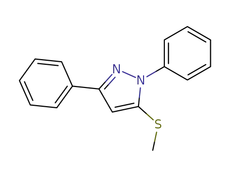 5-(Methylsulfanyl)-1,3-diphenyl-1H-pyrazole